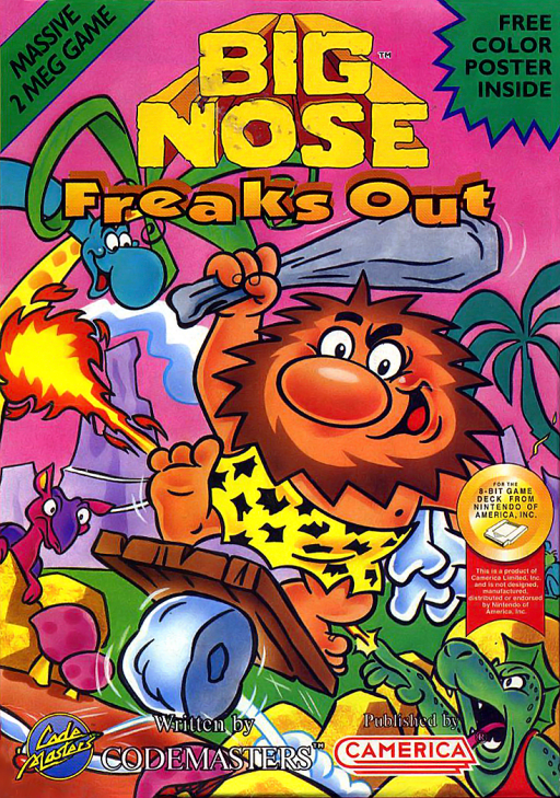 Big Nose Freaks Out (USA) (Unl) box art